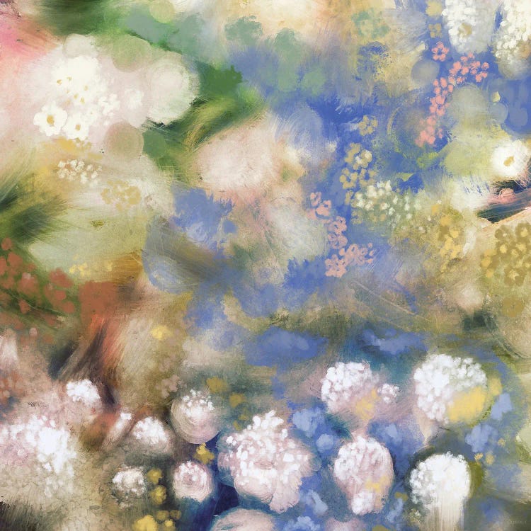 Flower Impression I by Dan Meneely canvas print