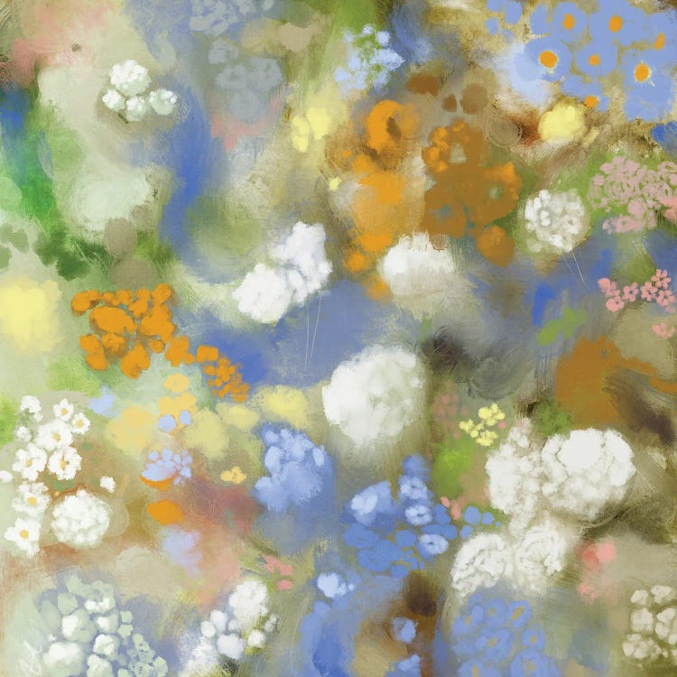 Flower Impression II by Dan Meneely canvas print