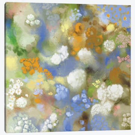 Flower Impression II Canvas Print #DAM105} by Dan Meneely Canvas Wall Art