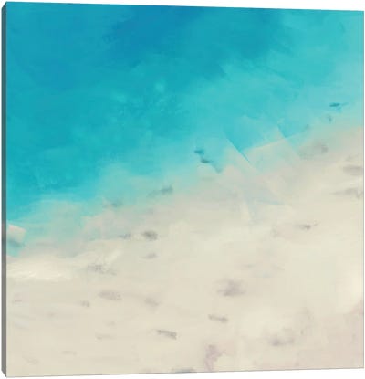 Ocean Blue Sea I Canvas Art Print