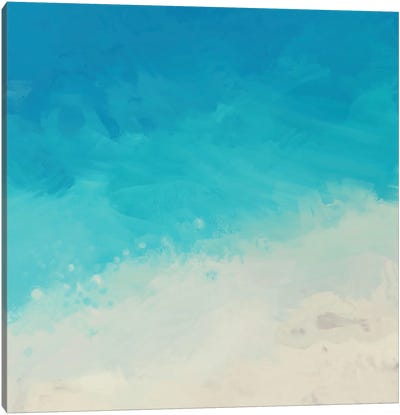 Ocean Blue Sea II Canvas Art Print