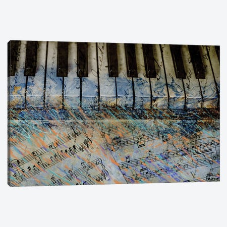 Piano Keys Canvas Print #DAM136} by Dan Meneely Canvas Print