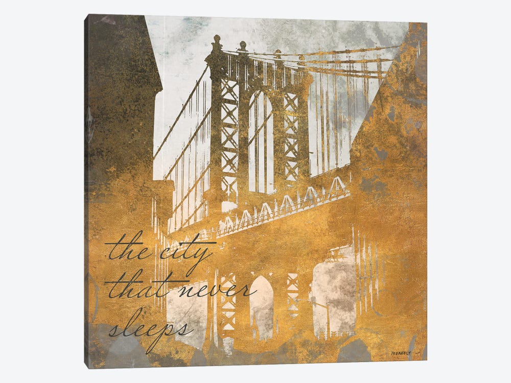 The City That Never Sleeps by Dan Meneely 1-piece Canvas Wall Art