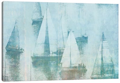 Vintage Sailing I Canvas Art Print
