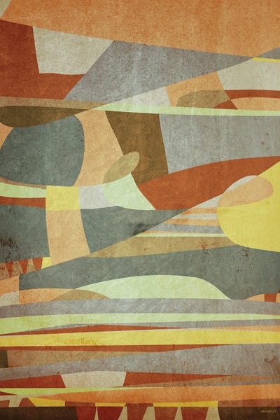 Broken Sky Abstract by Dan Meneely multi panel art