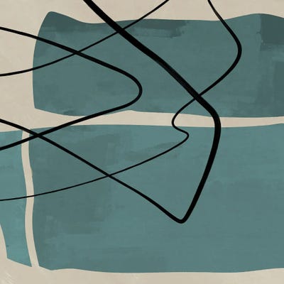 Different Strokes by Dan Meneely framed canvas print