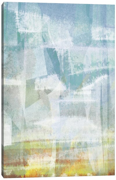 Scattered Sky Abstract Canvas Art Print