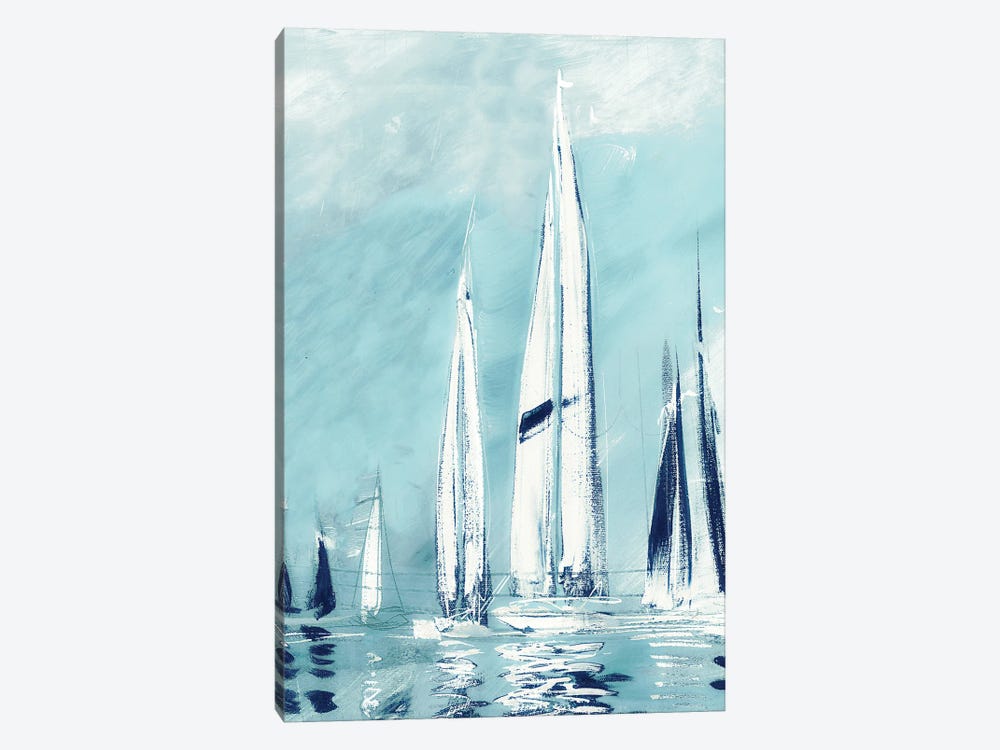 Tall Fantasy Sails by Dan Meneely 1-piece Canvas Print