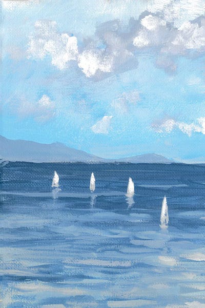 Coastal & Ocean Abstracts: Boats And Waves I by Dan Meneely