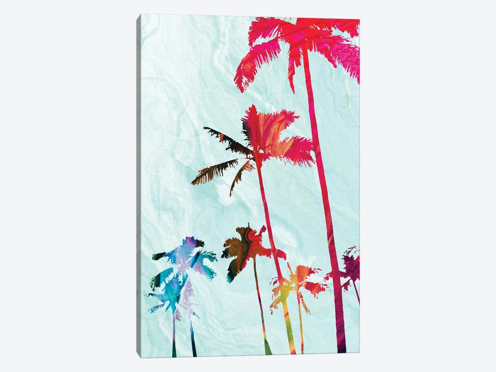 Colorful Palms by Dan Meneely 1-piece Art Print