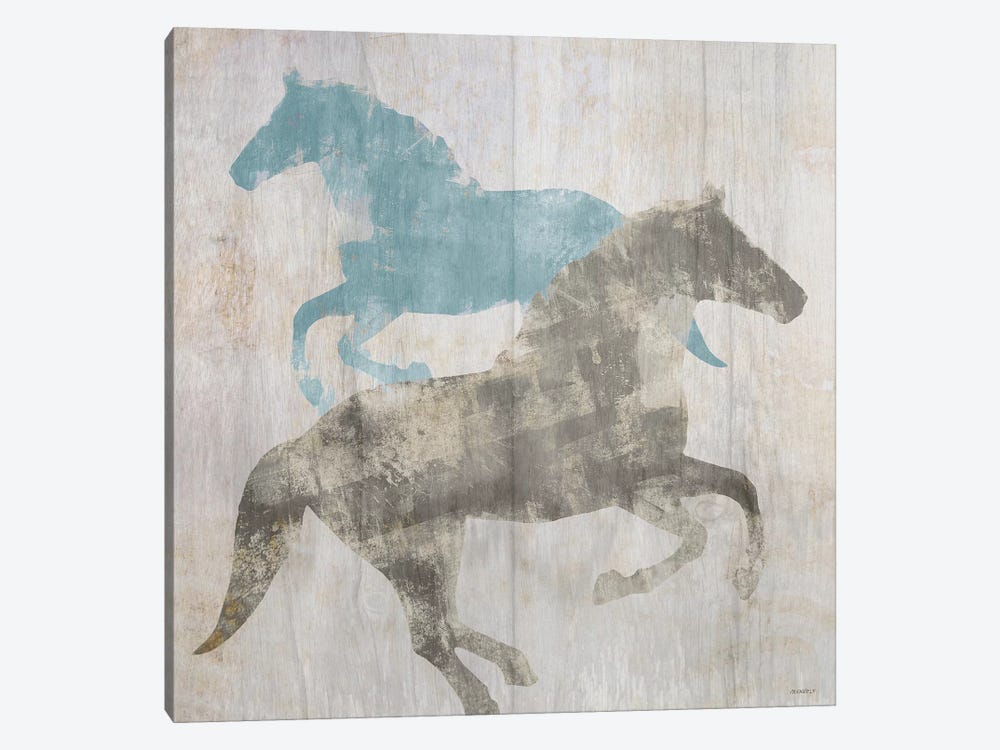 Equine I by Dan Meneely 1-piece Canvas Print