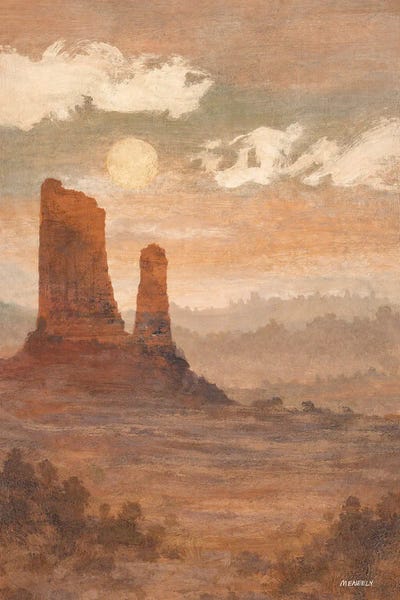Golden Hued Monument