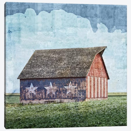American Barn Canvas Print #DAM1} by Dan Meneely Canvas Art
