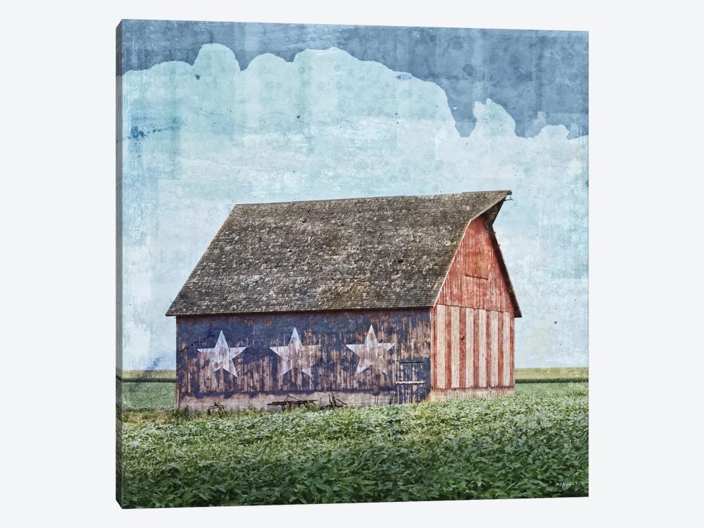 American Barn by Dan Meneely 1-piece Canvas Art