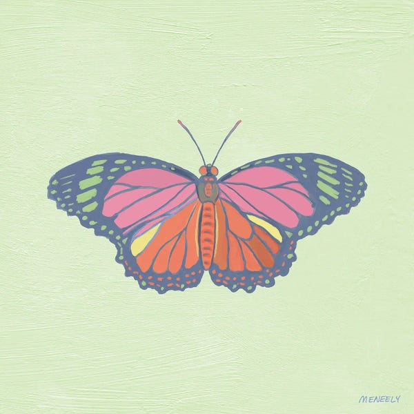 Butterfly On Green