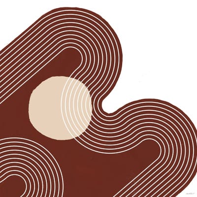 Dan Meneely - Framed Fine Art Prints: Mod Brown II by Dan Meneely
