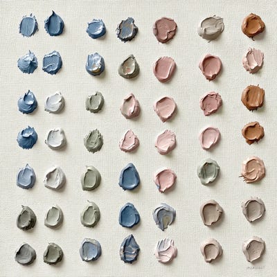 Canvas Print: Pastel Swatches by Dan Meneely - thumbnail