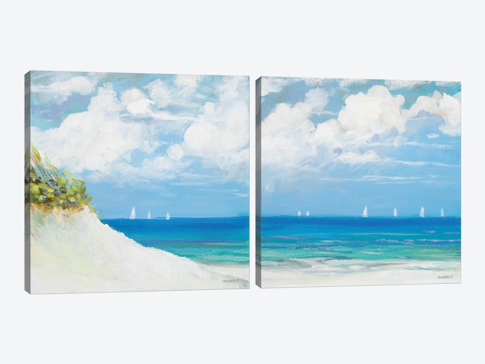 Seaside Diptych by Dan Meneely 2-piece Canvas Art