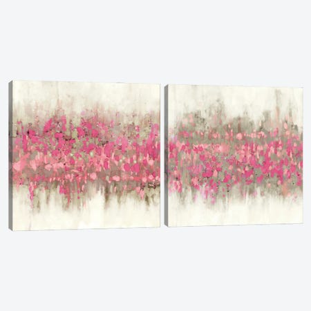 Crossing Abstract Diptych Canvas Print Set #DAM2HSET007} by Dan Meneely Art Print