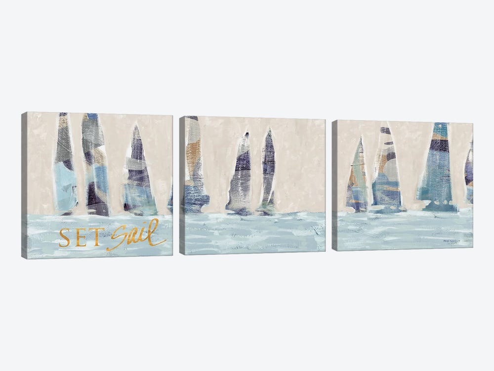 Sailing Inspiration I by Dan Meneely 3-piece Art Print