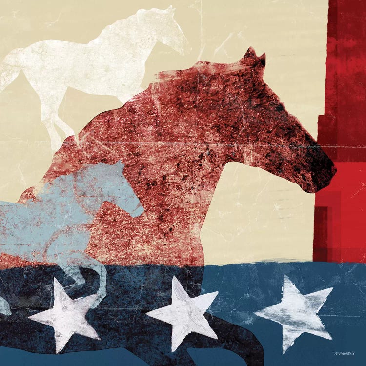 American Horse II by Dan Meneely wall art