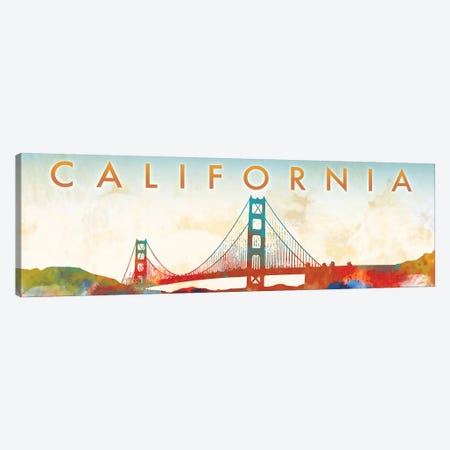 California Golden Gate Canvas Print #DAM44} by Dan Meneely Canvas Artwork