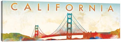 California Golden Gate Canvas Art Print