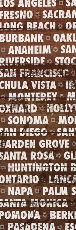 California Wood Type