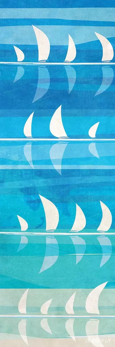 Cloudscapes I by Dan Meneely canvas print