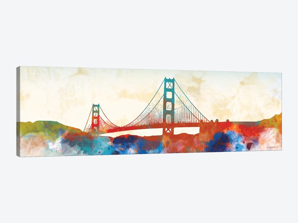 Golden Gate by Dan Meneely 1-piece Art Print