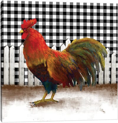 Morning Rooster II Canvas Art Print