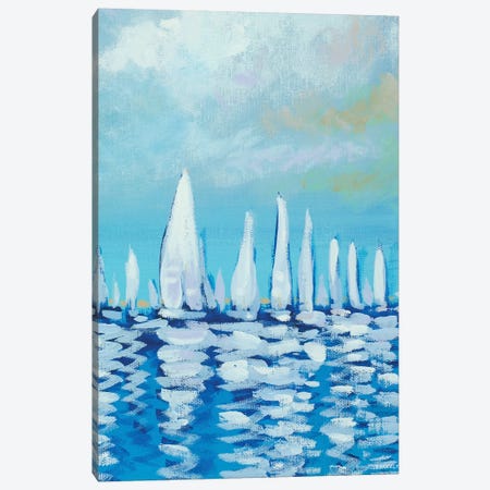 Sailing I Canvas Print #DAM54} by Dan Meneely Canvas Print