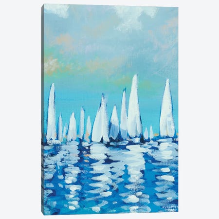 Sailing II Canvas Print #DAM55} by Dan Meneely Canvas Print