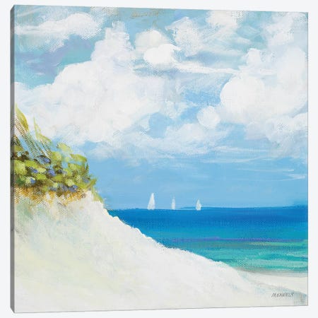 Seaside I Canvas Print #DAM56} by Dan Meneely Canvas Art Print