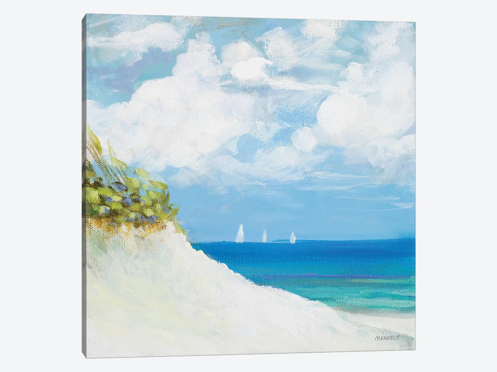 Seaside I by Dan Meneely 1-piece Canvas Art Print