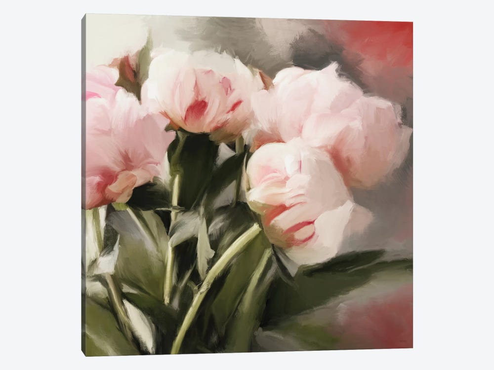 Floral Arrangement I by Dan Meneely 1-piece Canvas Print