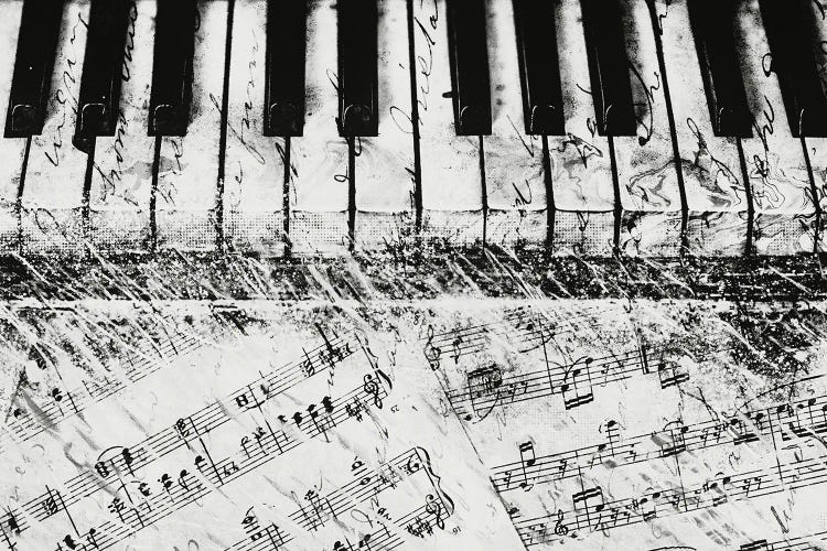 Black & White Piano Keys