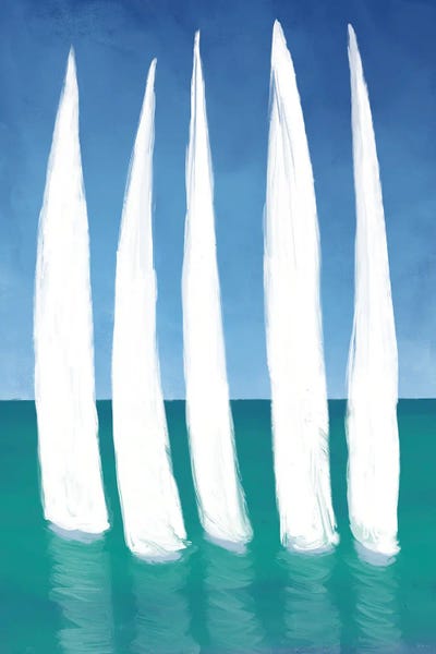 Harbors: Tall Sailing Boats by Dan Meneely