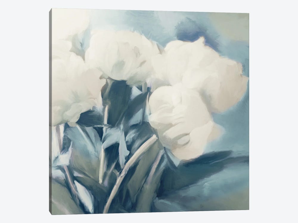 White Roses I by Dan Meneely 1-piece Art Print