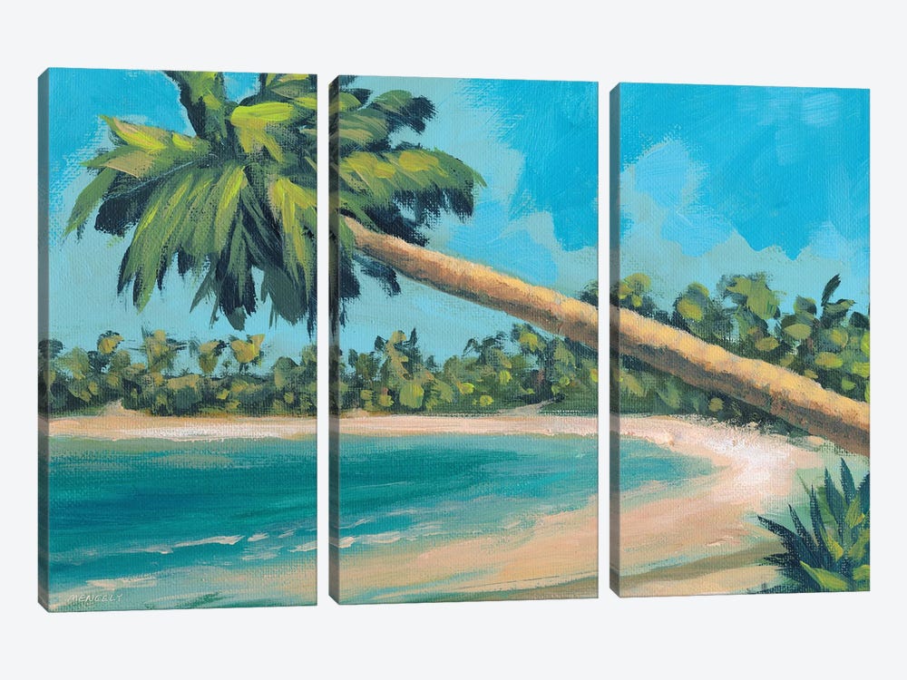 A Palm Tree Away by Dan Meneely 3-piece Canvas Artwork