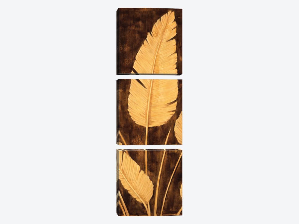 Tropical Palm Triptych II by David Parks 3-piece Canvas Art Print