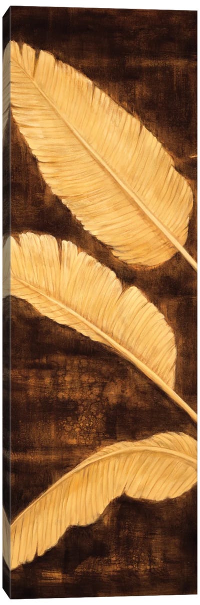 Tropical Palm Triptych I Canvas Art Print