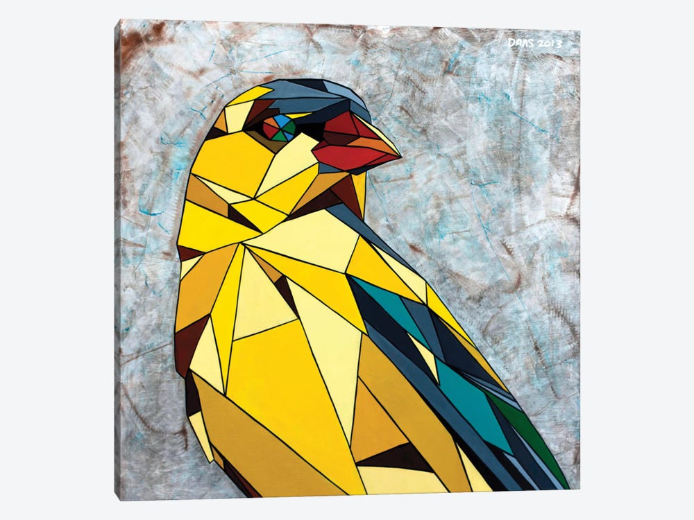 American Goldfinch by DAAS 1-piece Canvas Wall Art