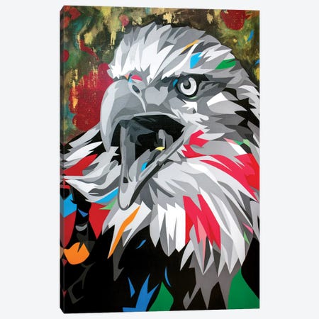 Bald Eagle Canvas Print #DAS26} by DAAS Canvas Wall Art