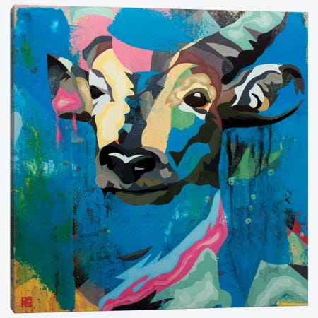 Antelope Canvas Print #DAS2} by DAAS Canvas Print