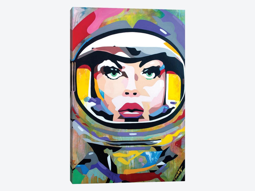 Space Girl by DAAS 1-piece Canvas Print