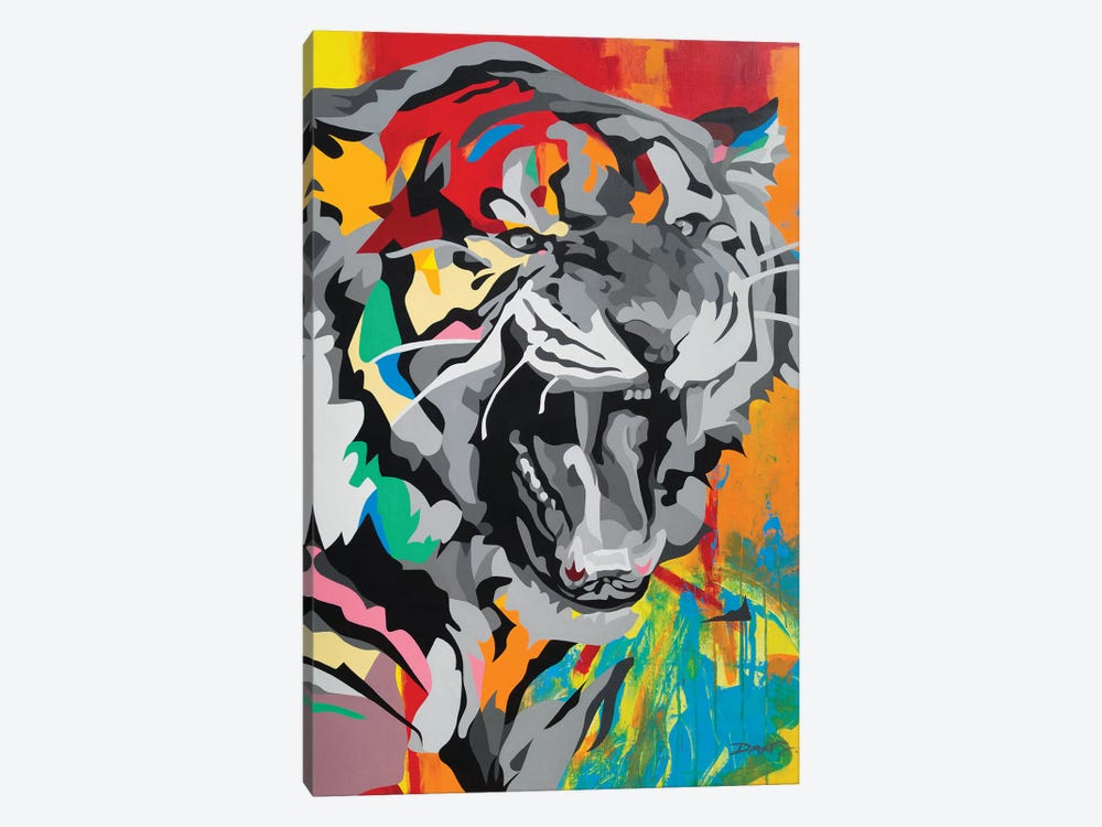 Tiger by DAAS 1-piece Canvas Artwork