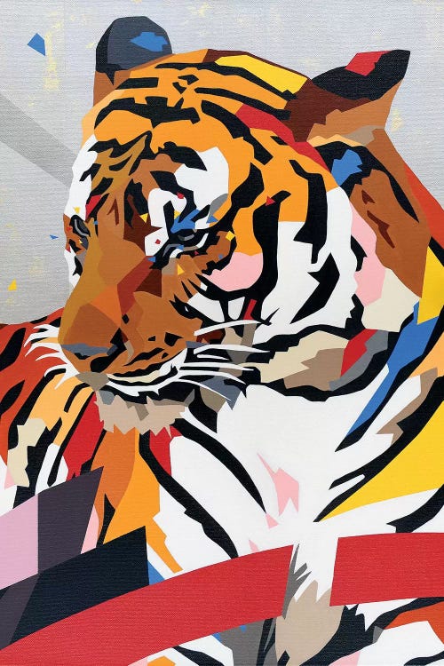 China Tiger by DAAS wall art