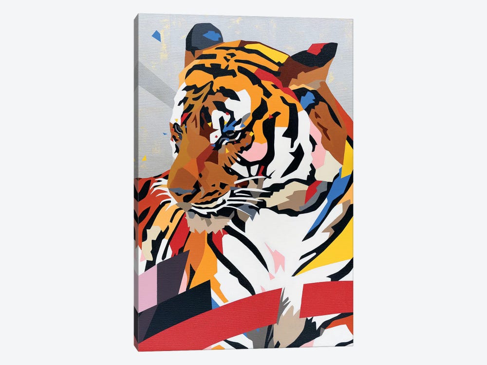 China Tiger by DAAS 1-piece Canvas Print