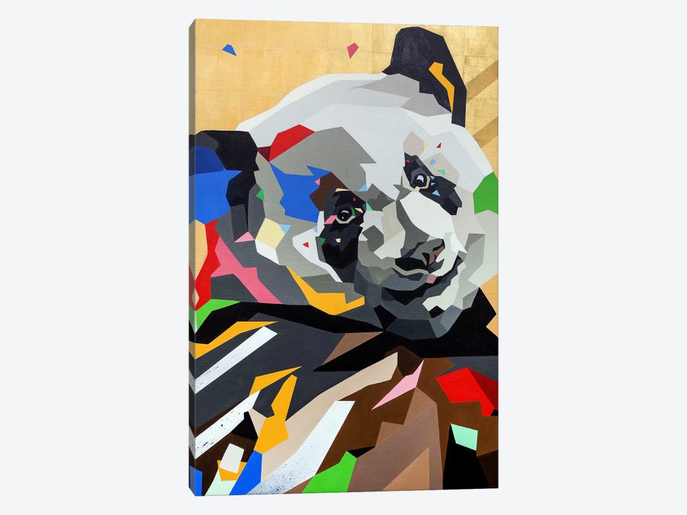 Happy Panda by DAAS 1-piece Canvas Print